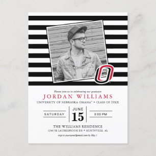 UNO Mavericks Absolvent Ankündigungspostkarte