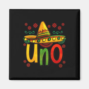 Uno Mein erster mexikanischer Geburtstag Cinco De  Magnet