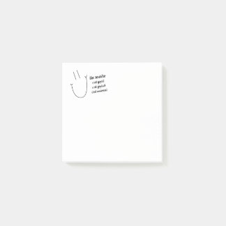UNO sourire Post-it Klebezettel