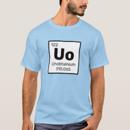 Unobtainium / Bildtabelle - T - Shirt für Uo-Eleme