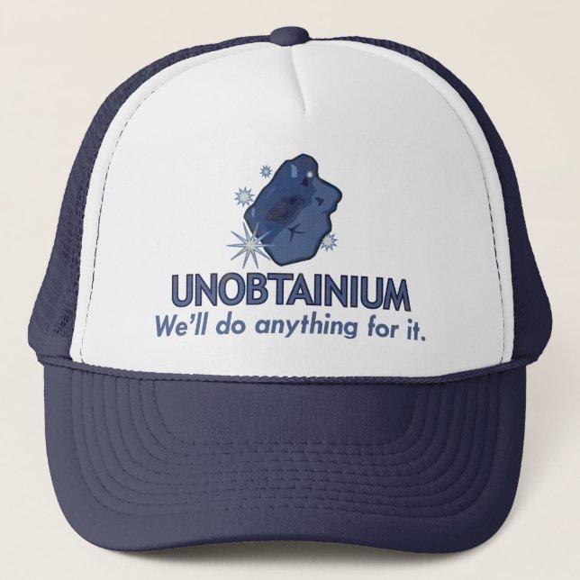 Unobtainium Truckerkappe (Vorderseite)