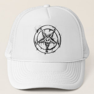 Unordentlicher Baphomet Fernlastfahrer-Hut Truckerkappe
