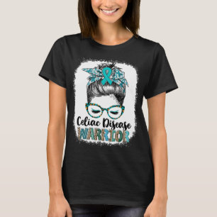 Unordentlicher Dutt Zöliakie-Kriegerin T-Shirt