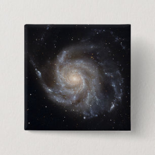 Unordentlichere 101, die Pinwheel-Galaxie Button