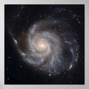 Unordentlichere 101, die Pinwheel-Galaxie Poster