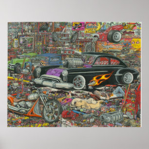 Unorganized Glück Poster