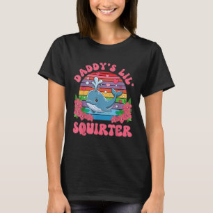 Unpassender Funny Daddy's Lil Squirter Embarrass T-Shirt