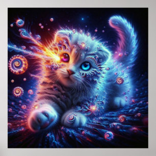 Unperfekt perfekter kosmischer Charm Poster