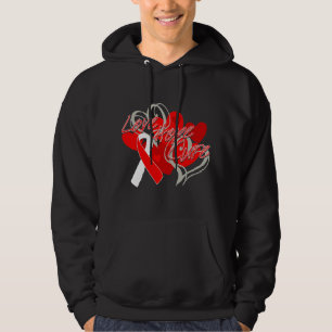 Unplastische Anämie-Liebe-Hoffnungs-Heilung Hoodie