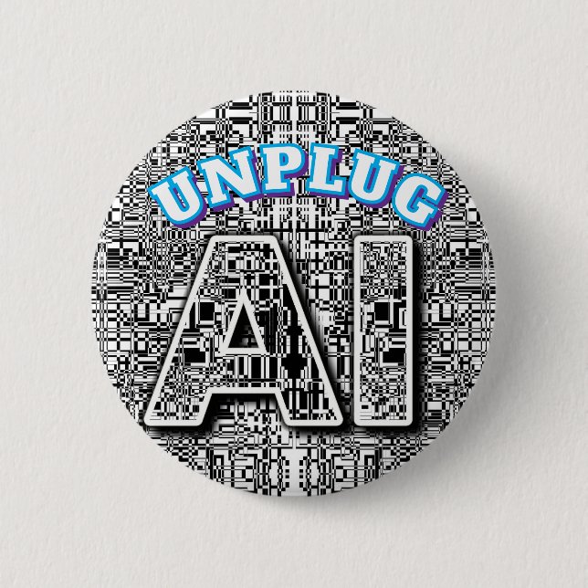 UNPLUG KI BUTTON (Vorderseite)
