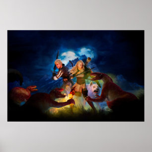 Unquenchable Flame - Mittleres Poster