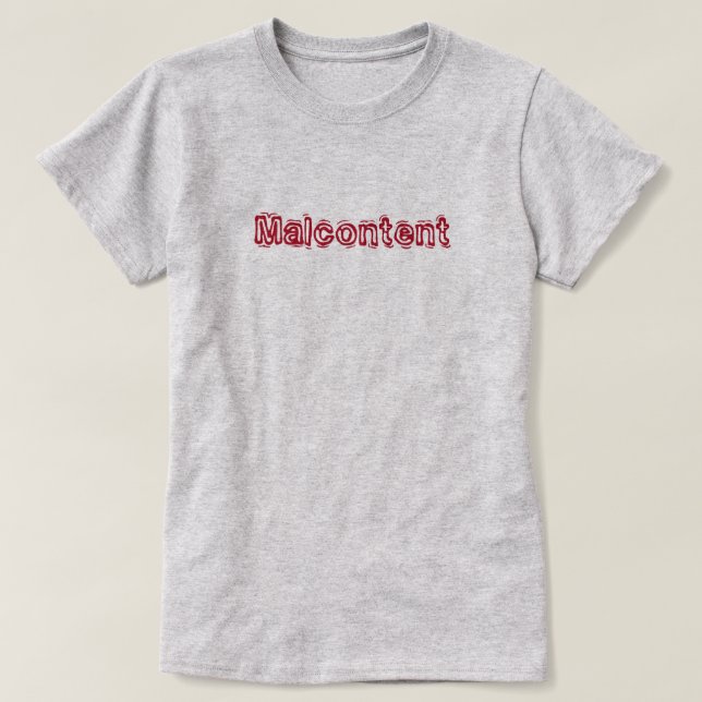 Unrecht T-Shirt (Design vorne)
