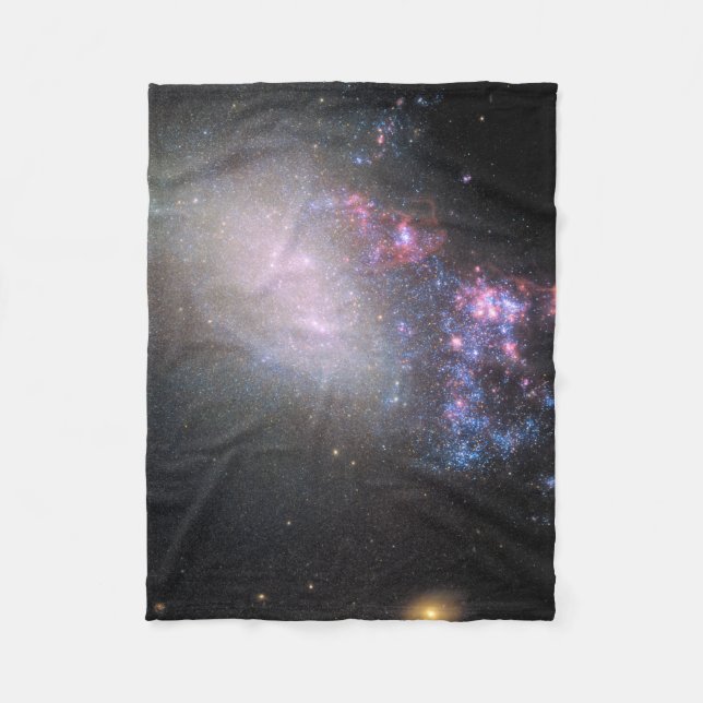 Unregelmäßige Galaxy Ngc 4485 Fleecedecke (Vorderseite)