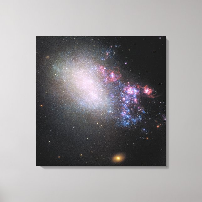 Unregelmäßige Galaxy Ngc 4485 Leinwanddruck (Vorderseite)