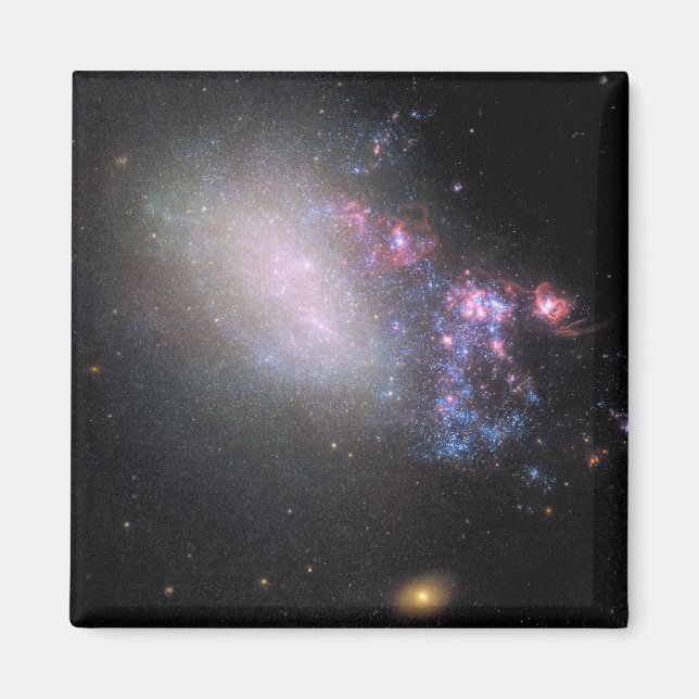 Unregelmäßige Galaxy Ngc 4485 Magnet (Vorne)