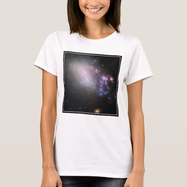 Unregelmäßige Galaxy Ngc 4485 T-Shirt (Vorderseite)