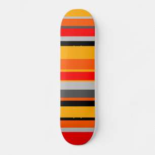 Unregelmäßige Streifen 05 Skateboard