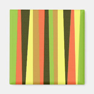 Unregelmäßige Streifen (vertikal) Magnet