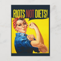 Unruhen und Ernährung - Vintager Feminismus