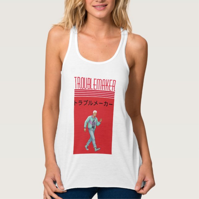 Unruhestifter Tank Top (Vorderseite)