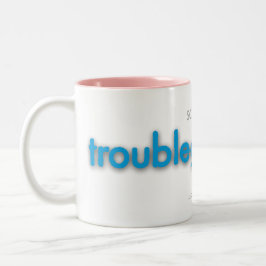 Unruhestima! Zwei-Tone-Tasse Zweifarbige Tasse