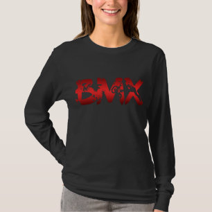 Unruhiger BMX für Männer Frauen Kinder und Radfahr T-Shirt