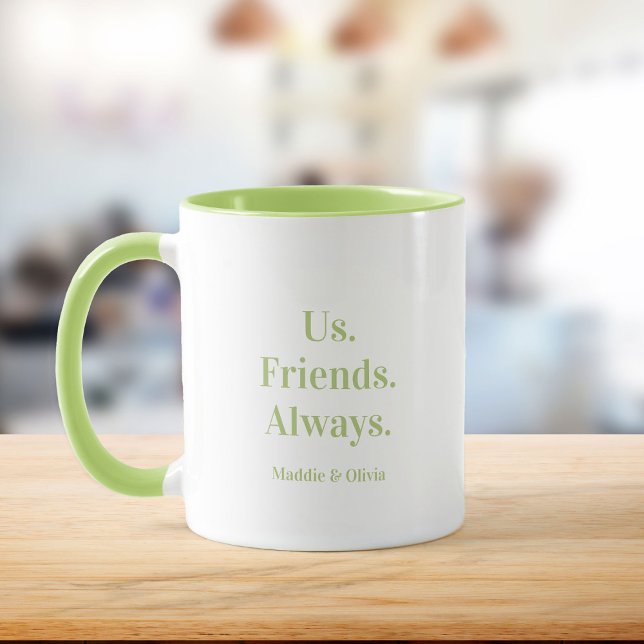 Uns. Freunde. Immer. Bester Freund-Geschenk-Indivi Tasse (Von Creator hochgeladen)