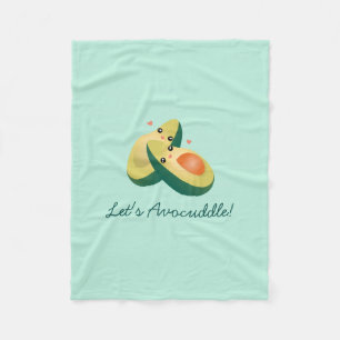 Uns gelassen Avocuddle lustiger niedlicher Fleecedecke