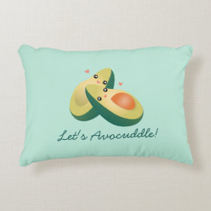Uns gelassen Avocuddle lustiger niedlicher Zierkissen