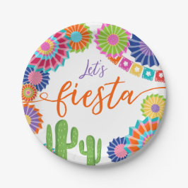 Uns gelassen Fiesta PapierTeller-mexikanische Pappteller