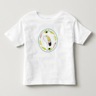 Uns gelassen Taco über Liebe  Taco-Element-Kreis Kleinkind T-shirt