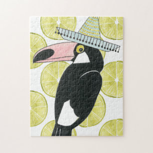 Uns gelassen Taco über Liebe Toucan Sombrero