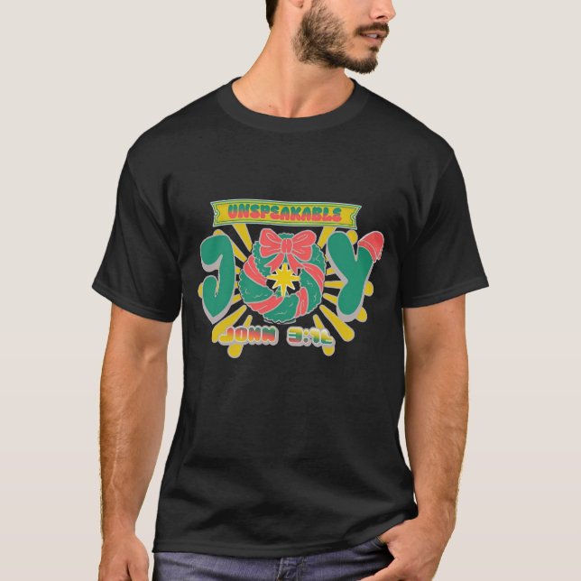 Unsagbare Freude T-Shirt (Vorderseite)
