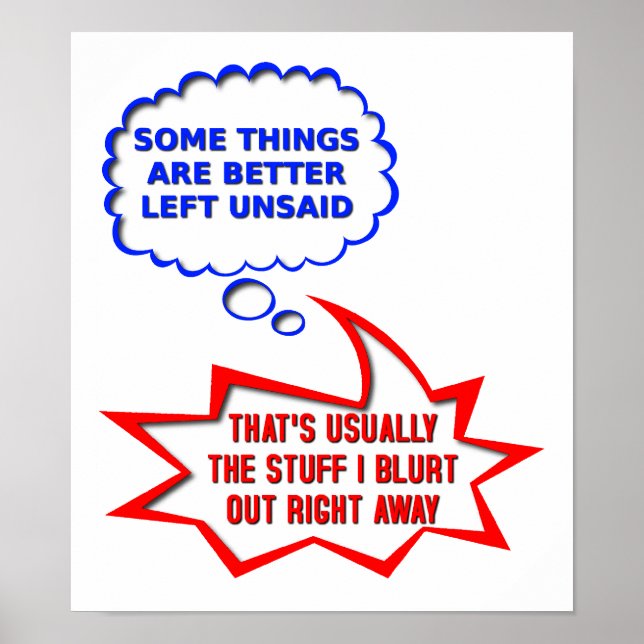Unsay Out Loud Funny Poster (Vorne)