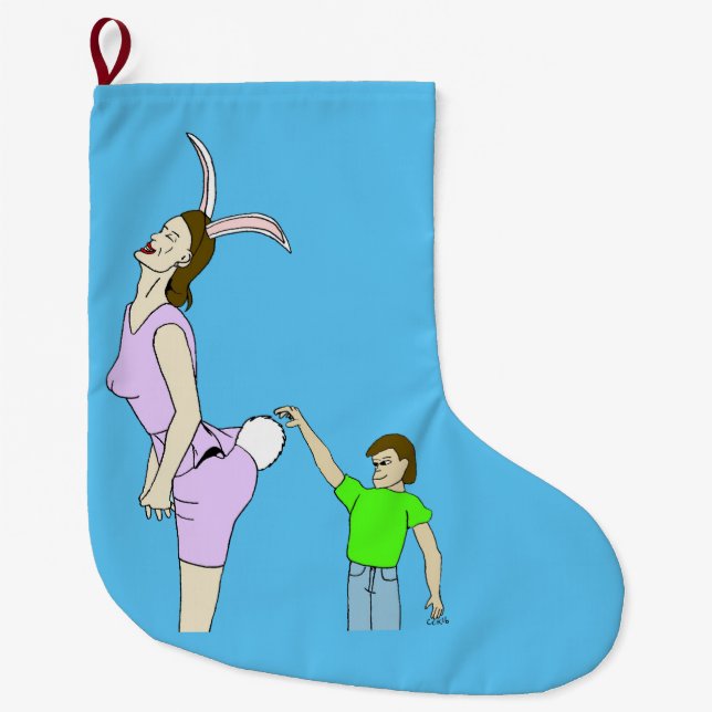 unscharf großer weihnachtsstrumpf (Vorderseite)