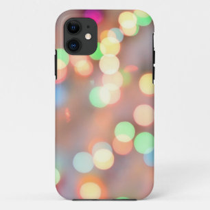 Unschärfe Bild von beleuchteter Weihnachtsbeleuch Case-Mate iPhone Hülle