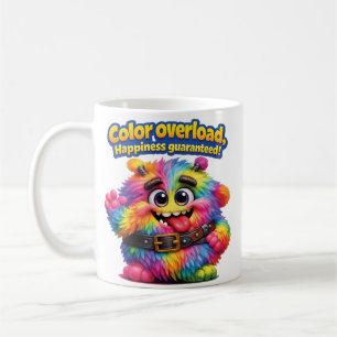 Unscharfe Farbige "Sache" Kaffeetasse