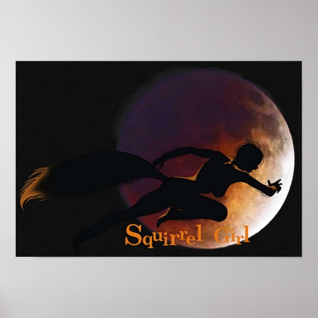 Unschlagbares Eichhörnchen Poster (Vorne)