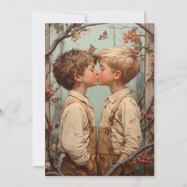 Unschuld im Blut Einladung (Vorderseite)