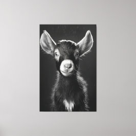 Unschuldige monochromatische Minimalistische Babyz Leinwanddruck