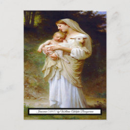 Unschuldigkeit von Bouguereau Postkarte