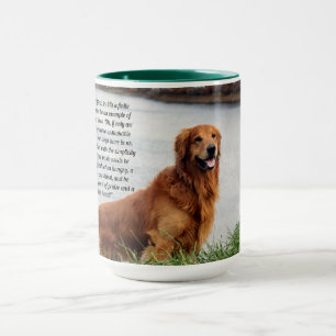 Unschüttelbarer Glaube Inspiration Tasse