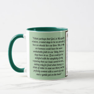 Unschüttelbarer Glaube Inspiration Tasse