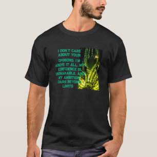 Unschüttelbarer T - Shirt für das Vertrauen in die