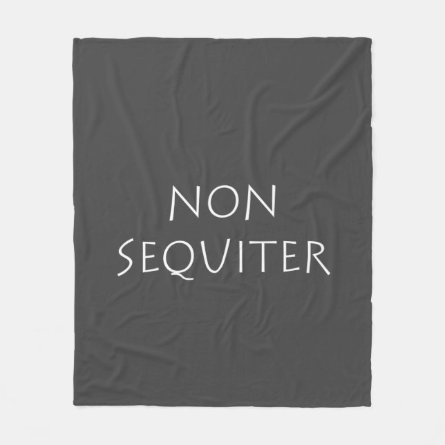 Unsequiter Fleecedecke (Vorderseite)