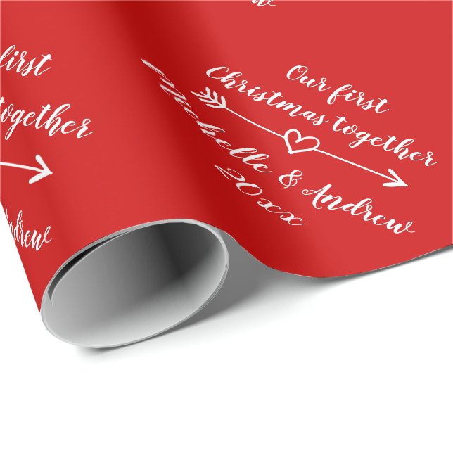 Unser 1. Weihnachtszusammen kundenspezifischer Geschenkpapier (Rolleneckpunkt)