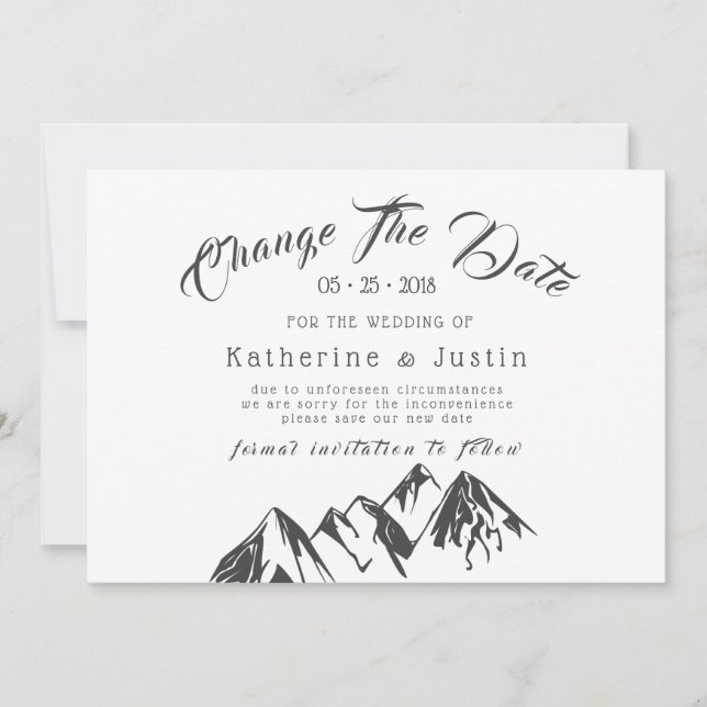 Unser Abenteuer beginnt ⎥ das Datum der Fotokarte  (Vorderseite)