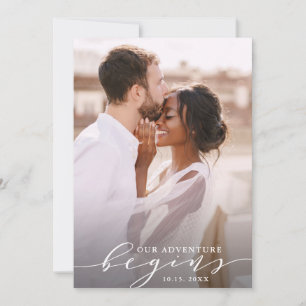 Unser Abenteuer beginnt Hochzeitsstift Foto Save The Date