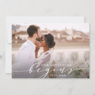 Unser Abenteuer beginnt Hochzeitsstift Save the Date
