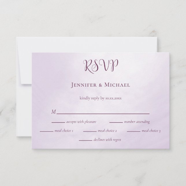 Unser Abenteuer beginnt mit der Hochzeit der Kalli RSVP Karte (Vorderseite)